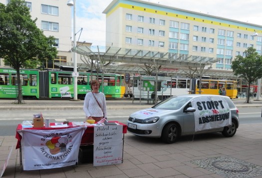 Solidaritätsaktion mit Alassa in Gera