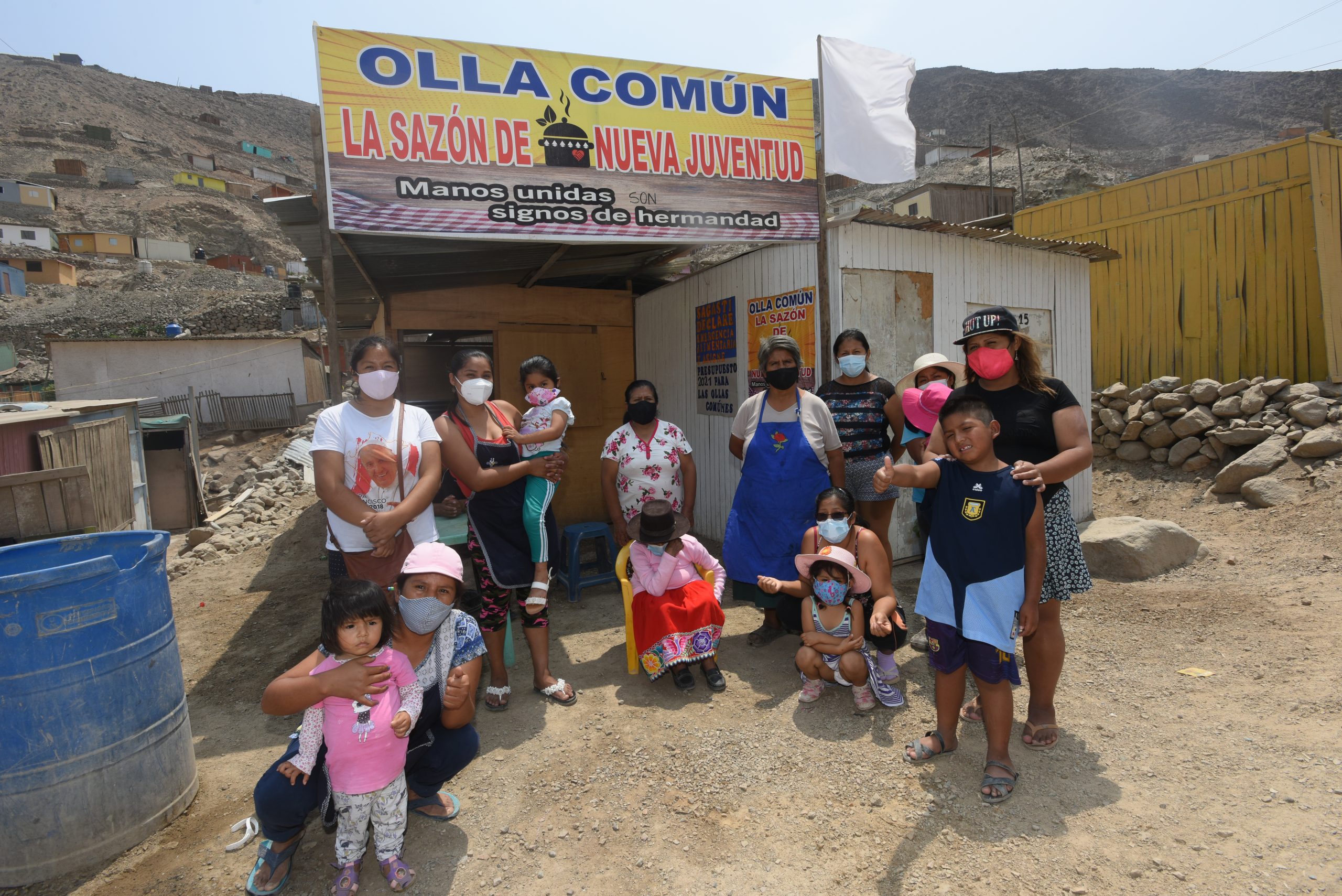 Gemeinschaftsküchen in Peru sichern das Überleben