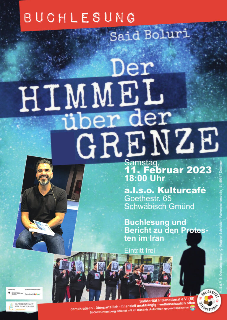 Read more about the article Buchlesung – „Der Himmel über der Grenze“