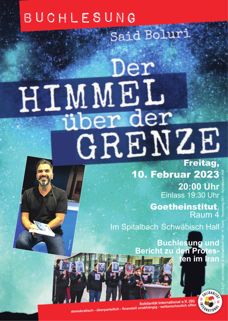 Read more about the article Drei Buchlesungen – „Der Himmel über der Grenze“ mit SI in Baden-Württemberg
