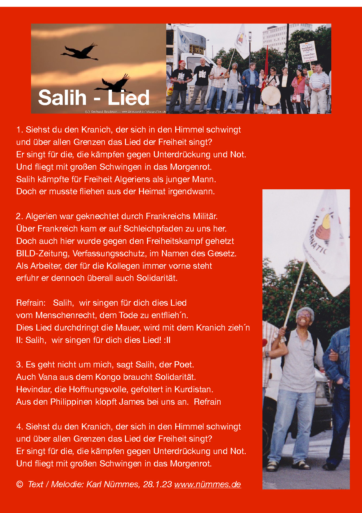 You are currently viewing Lied für Salih