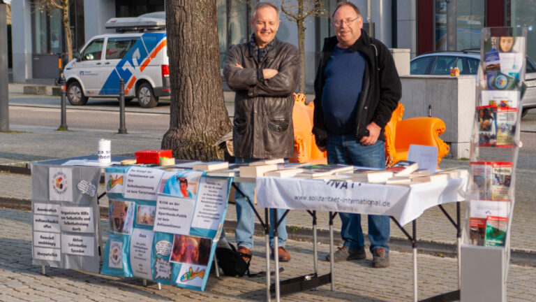 Read more about the article Unser SI-Infostand am „Tag gegen Rassismus“